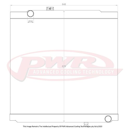 PWR 42mm Radiator for Toyota Hilux Surf 95-02)