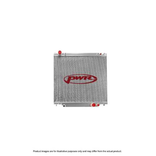 PWR 68mm Radiator for Ford F250 6.2L/7.3L Ford Powerstroke Auto 2004)