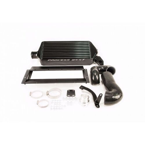 Top Mount Intercooler (suits Subaru 07-09 Liberty/Legacy GT) - Black PWTMIC11B
