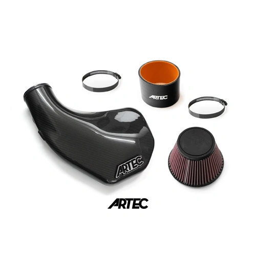 ARTEC Performance Nissan Skyline R32 RB25 / RB26 Dry Carbon Air Intake Kit R32-4IN-3K-GLSS