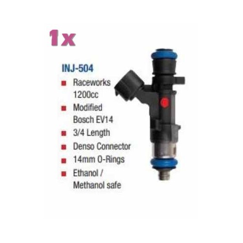 Raceworks 1200cc Modified Bosch EV14 3/4 Length FUEL INJECTOR