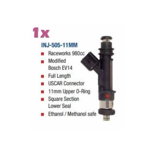 Raceworks 980cc Modified Bosch EV14 FUEL INJECTOR