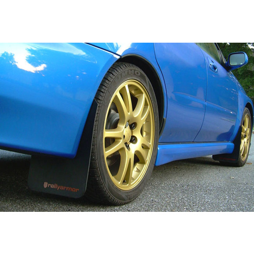Rally Armor for Classic Mud flap Red logo 02-07 