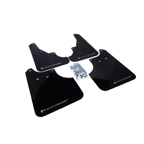 Rally Armor for Forester UR Mud Flap Silver Logo 09-13 