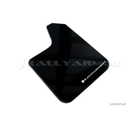 Rally Armor for Universal UR Mud flap White Logo 