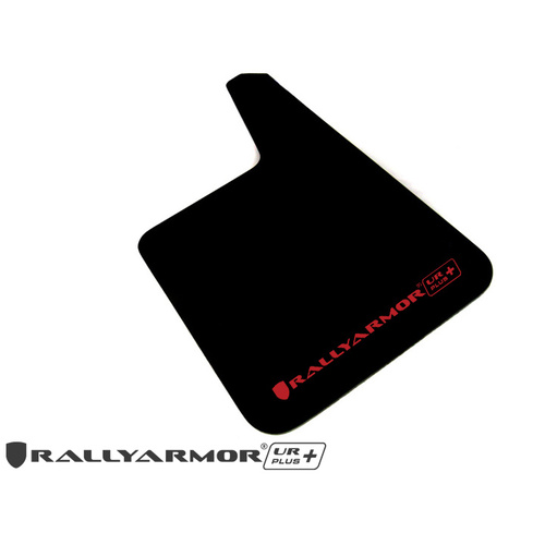 Rally Armor for Universal UR Plus Mud flap Red logo 