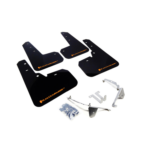 Rally Armor for Subaru XV Crosstrek Mud Flap Orange logo 2013-17 