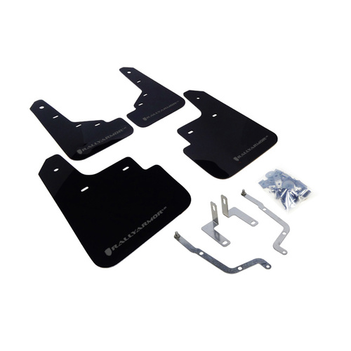 Rally Armor for Mazda3 Mud flap Grey logo 2014-18 