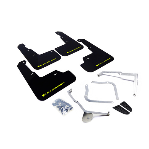 Rally Armor for Subaru WRX & STI Sedan Mud Flap Caliper Green Logo 2015-19 