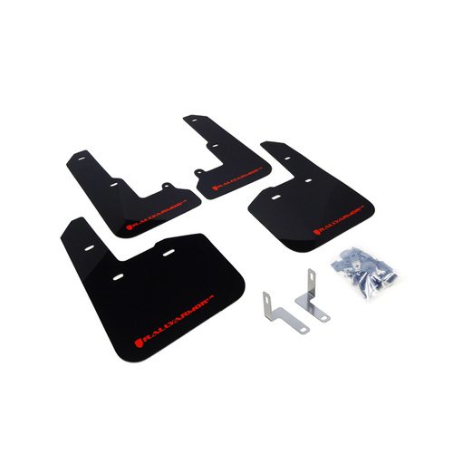 Rally Armor for Legacy UR Mud flap Red logo 2015-19 