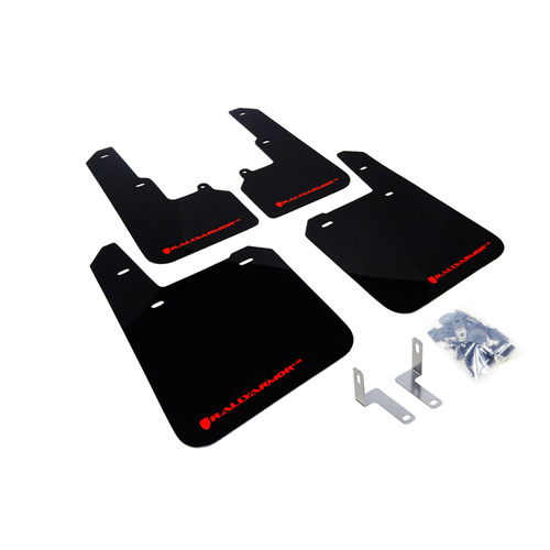 Rally Armor for Outback UR Mud flap Red logo 2015-19 