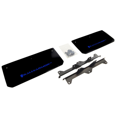 Rally Armor for Polaris Slingshot Front Mud Flaps Blue Logo 2015-16 