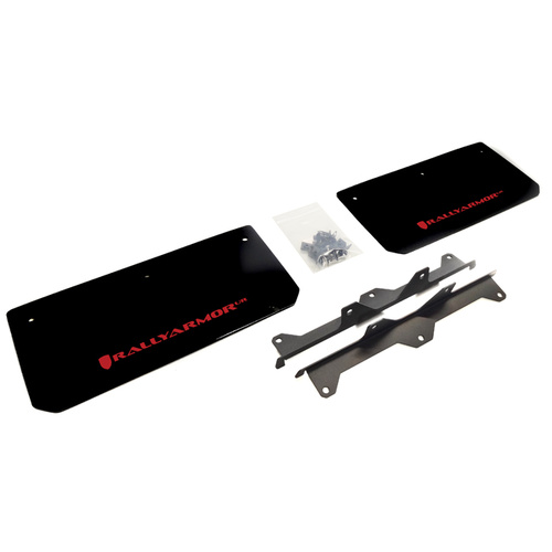 Rally Armor for Polaris Slingshot Front Mud Flaps Red Logo 2015-16 