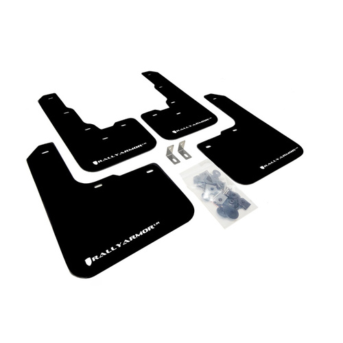 Rally Armor for Dodge Dart Mud Flaps White Logo 2013+