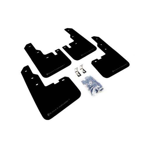 Rally Armor for Toyota RAV4 Mud Flaps Grey Logo 2013-15 