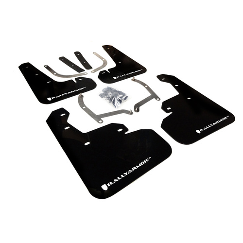 Rally Armor for Impreza 4D/5D Mud flap White logo 2017-19 