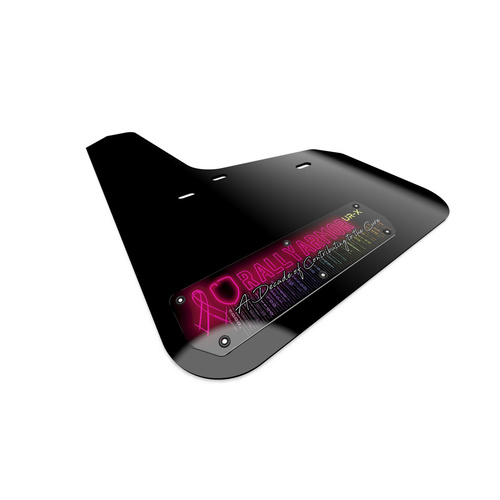 Rally Armor for Civic Type R BLK Mud Flap BLK Emblem 2017-2018 