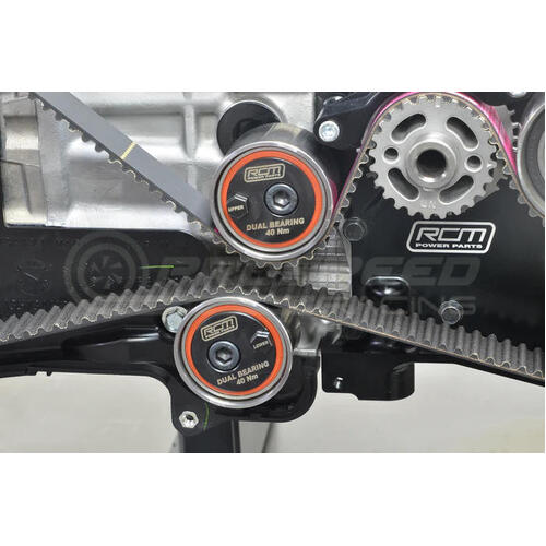 RCM Dual Bearing Eccentric Adjustable Idler Set for Subaru WRX 01-14/STI 01-21/FXT/LGT (EJ20/EJ25)