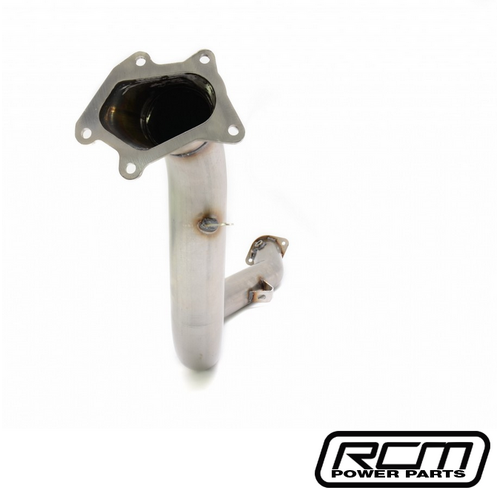 RCM 3" Open Neck JDM Twin Scroll Catless Downpipe for Subaru WRX/STI 01-07