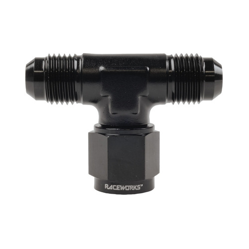 Raceworks Tee - Swivel On Branch  AN-8 RWF-144-08BK
