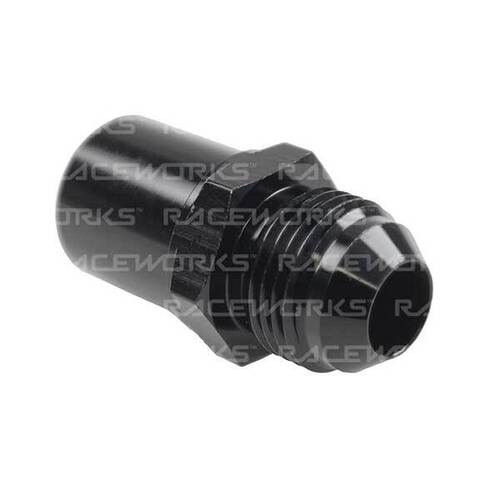 Raceworks AN10 Push In Adaptor For 1Inch Rubber Grommet  RWF-708-10-50BK