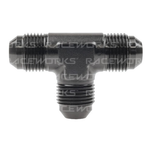 Raceworks Tee/Flare  AN-6 RWF-824-06BK