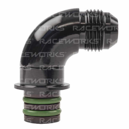 Raceworks Push In Transmission Adaptor Fitting 8AN for Ford ZF 6HP26  RWF-922-ZF-08BK