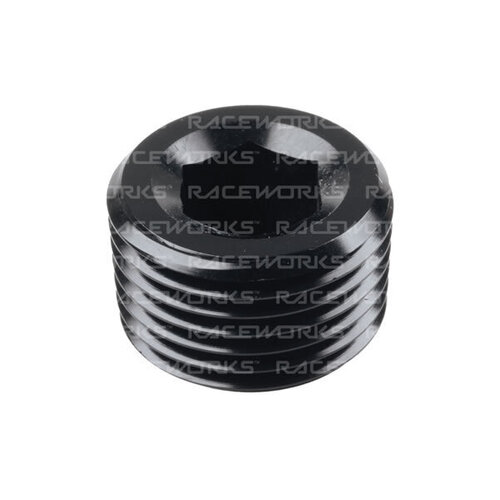 Raceworks NPT Plug 1/8'' 1/2" NPT RWF-932-08BK