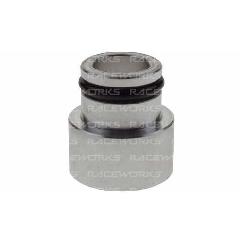 Raceworks Injector Boss For 14mm O-Ring Weld-In Alloy  RWF-989-99-A