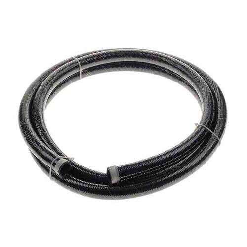 Raceworks 140 Series Black Braided Cutter E85 Hose 1 Metre RWH-140-04-1M