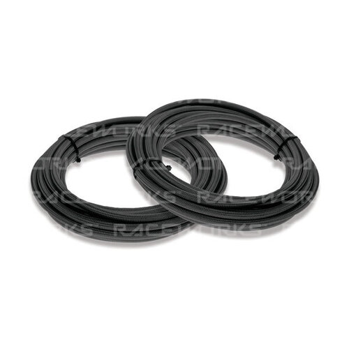 Raceworks 220 Series Black Braided Teflon E85 Hose  1 Metre RWH-220-06-1M