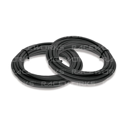 Raceworks 230 Series Black Braided Teflon E85 Hose  1 Metre RWH-230-06-1M