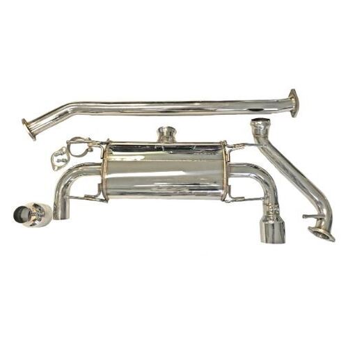 AVO Stainless Steel Cat Back Exhaust System Turbo Setup (BRZ/86/GR86) 2.50"