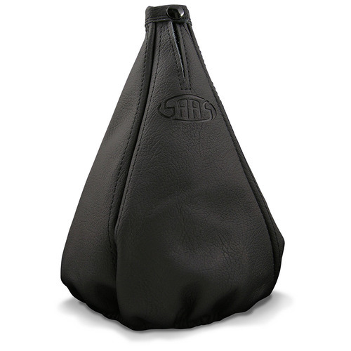 Leather Gear Boot Black