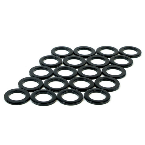 Mag Wheel Nut Washers Black Chrome 20pcs
