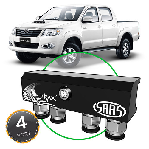 Diff Breather Kit 4 Port suit for Toyota HILUX 1997-2015 All Models