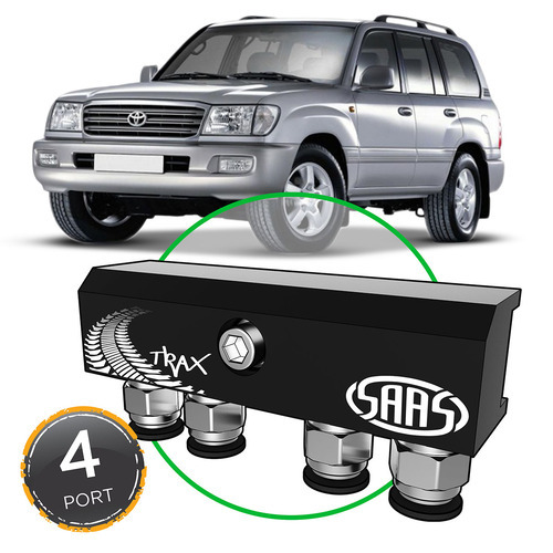 Diff Breather Kit 4 Port suit for Toyota LANDCRUISER 100 Series 1998-2007