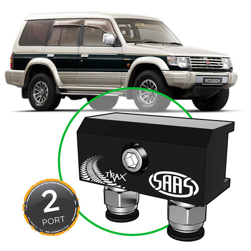Diff Breather Kit 2 Port incl Nylon Bushes for Mitsubishi PAJERO NH-NL 1991-1999