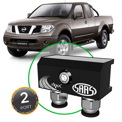 Diff Breather Kit 2 Port suit for Nissan NAVARA D40 2006-2015