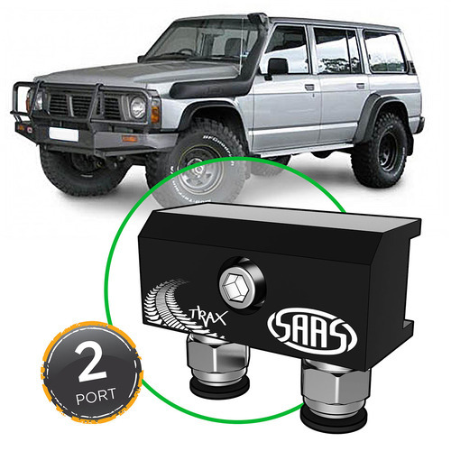 Diff Breather Kit 2 Port suit for Nissan PATROL GU Y61 1997-2015