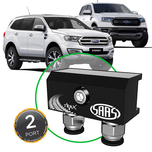 Diff Breather Kit 2 Port suit for Ford RANGER/EVEREST 2015> M8 Thread