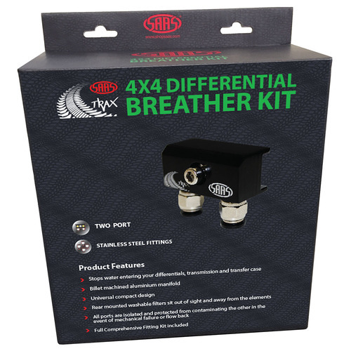 Diff Breather Kit 2 Port Ranger for Mazda Courier BT