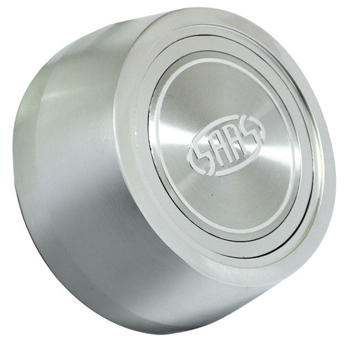 Horn Button Satin Polish Billet Tall Suit Deep Dish