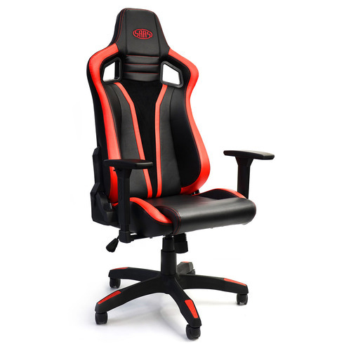 Executive Office Chair Black with Red Accents Gaming