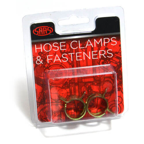 Hose Clamps Spring 14mm 9/16 ID Hose Pk2
