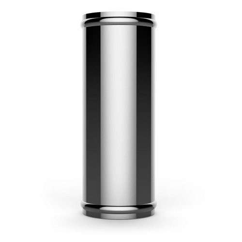 Aluminium Pipe 63mm ID x 200mm STR Polished