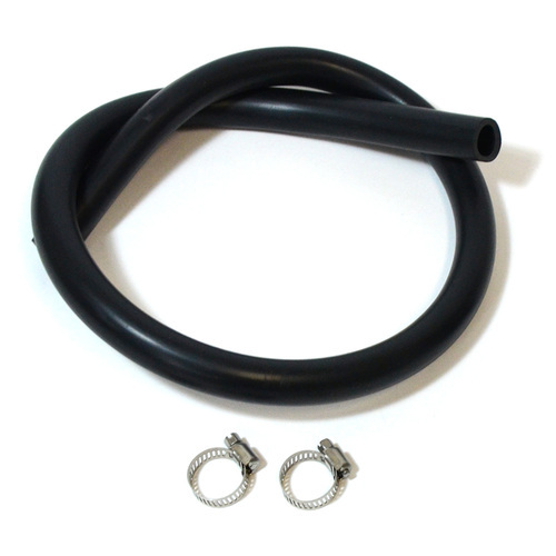 Oil Resistant Hose 12mm (1/2) ID x 1M + 2 Clamps