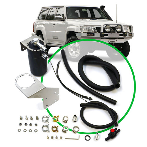 Oil Catch Tank Full Kit suit Patrol GU 3.0L 2000 - 2016