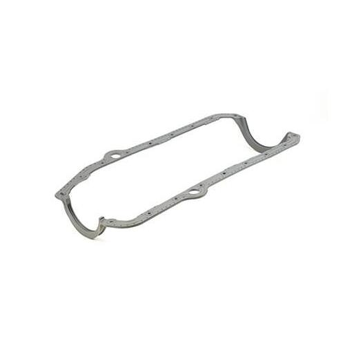 SCE Accu Seal Pro Molded Rubber Oil Pan Gasket for 1975-85 Small Block Chevrolet with 2 Piece Rear Main Seal