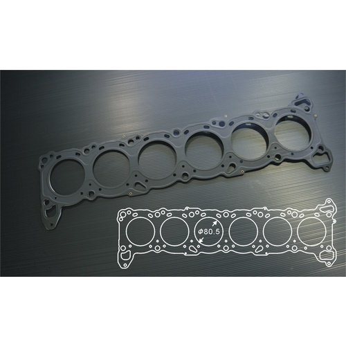 SIRUDA METAL HEAD GASKET(GROMMET) FOR NISSAN RB20DET Bore:80.5mm-1.8mm